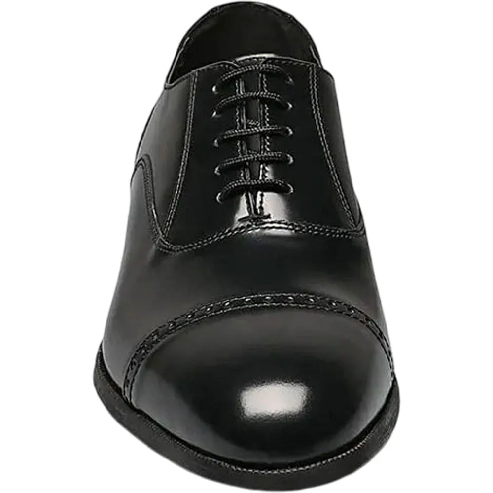 Florsheim Lexington Oxford Black Cap Toe Shoes