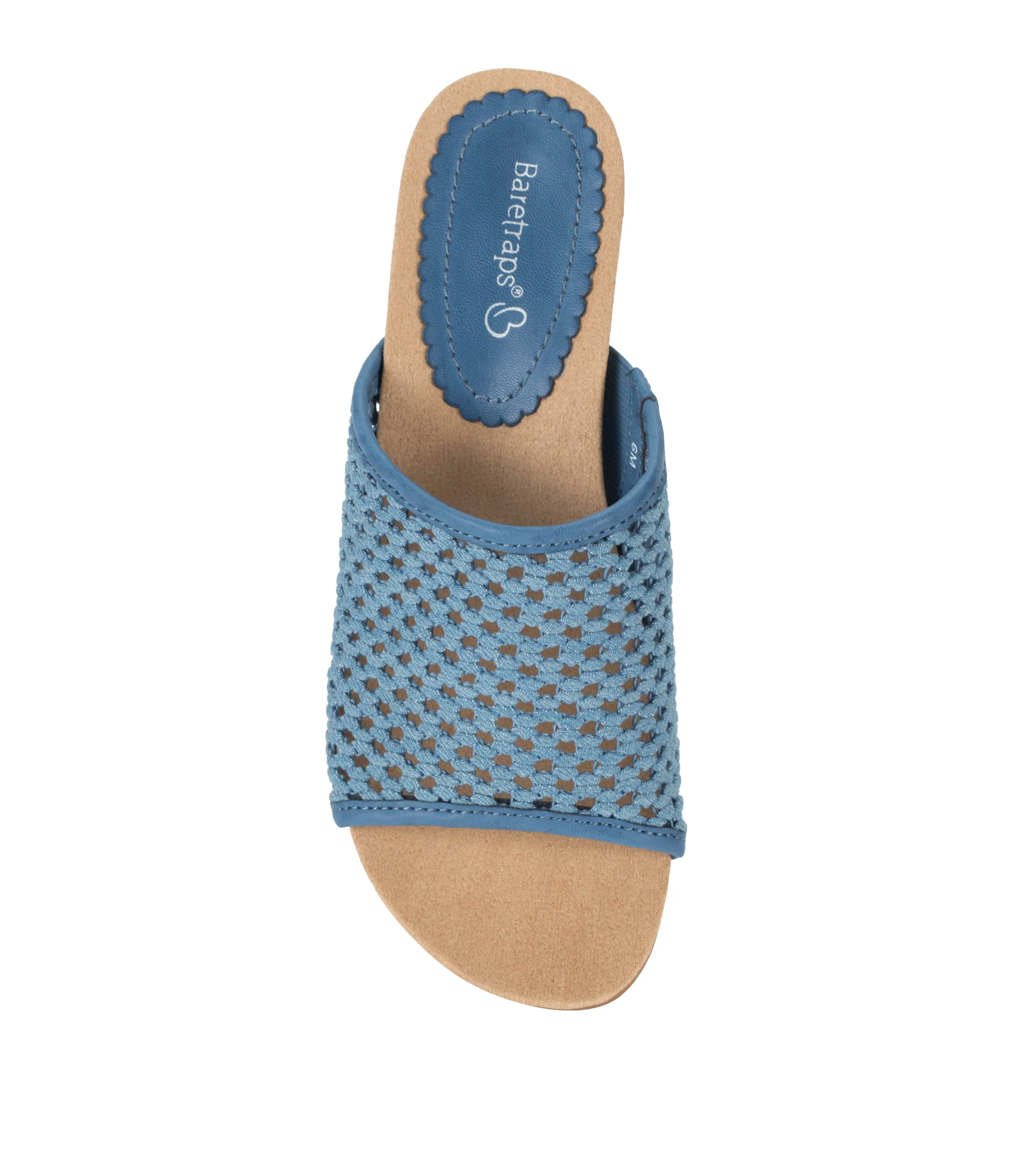 Flossey Wedge Slide Sandal