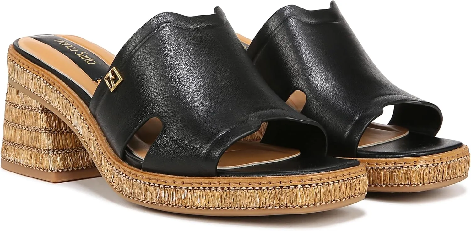 Franco Sarto Women's Florence Fashion Slide Heeled Sandals
