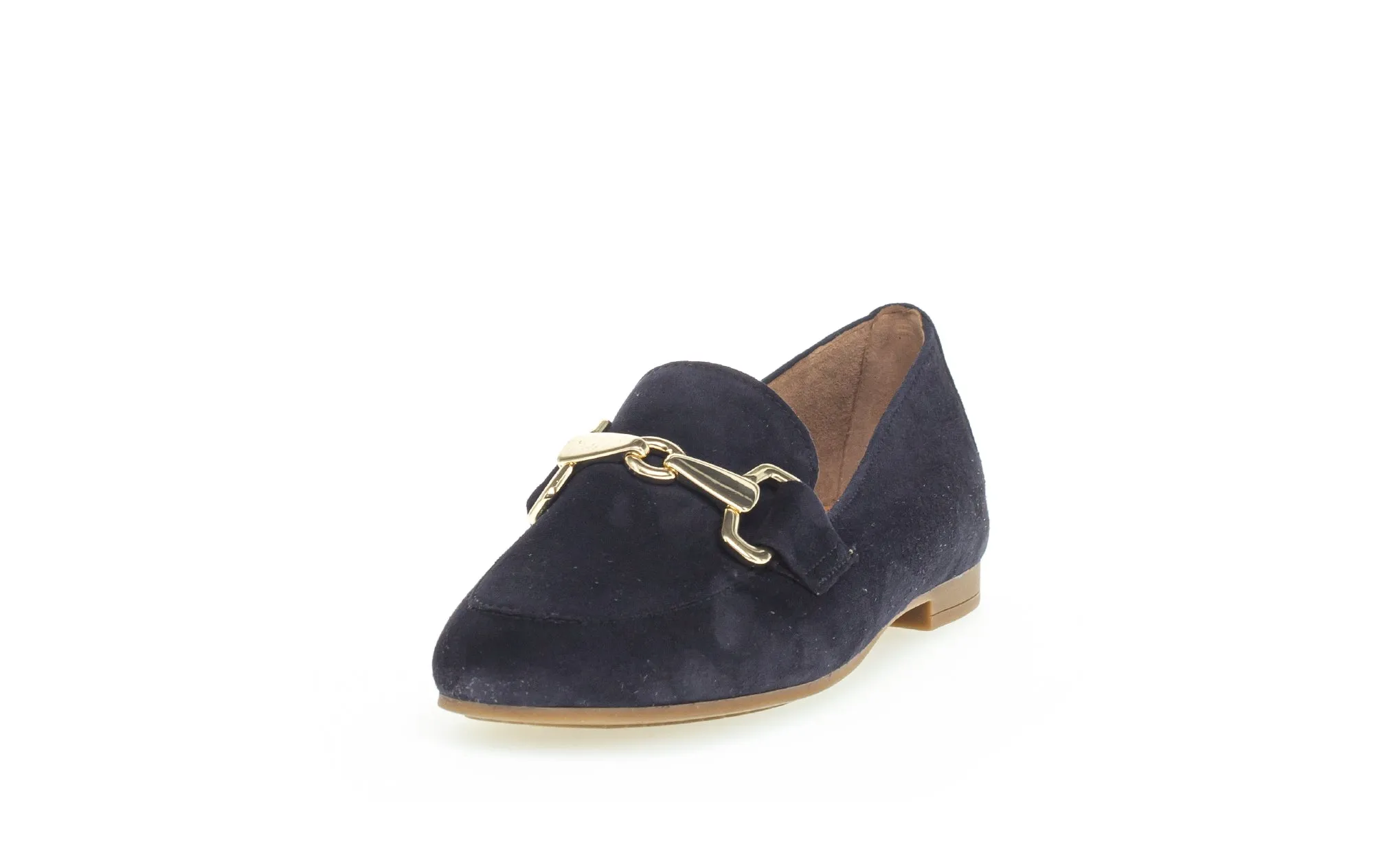 GABOR - 25.211.36 FLAT LOAFER - NAVY SUEDE