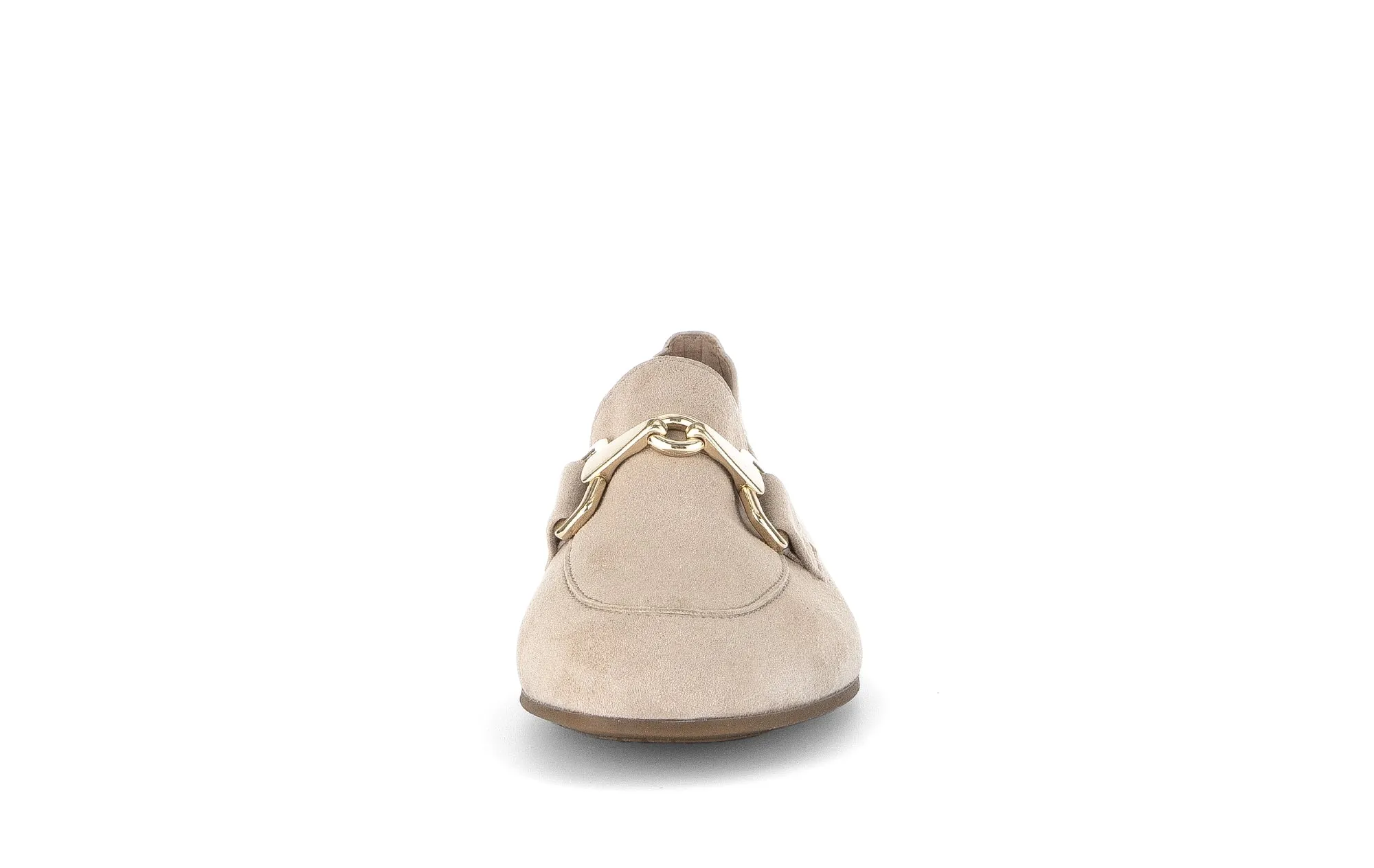 GABOR - 45.211.12 FLAT LOAFER - BEIGE SUEDE