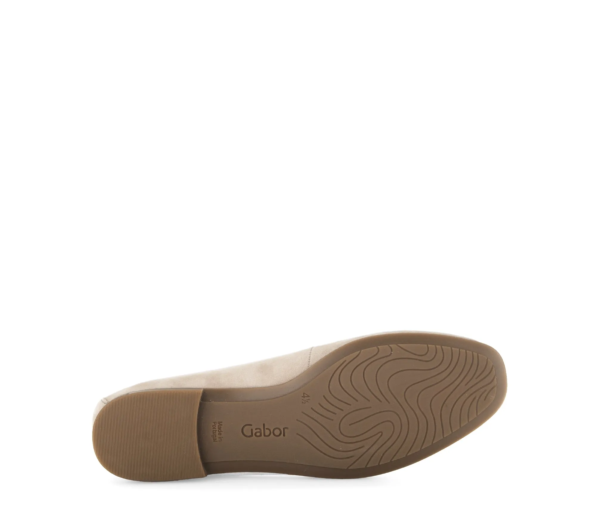GABOR - 45.211.12 FLAT LOAFER - BEIGE SUEDE