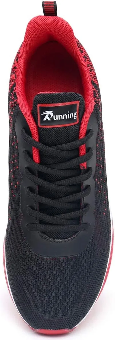 GANNOU Men's Athletic Running Shoes Fashion Sport Gym Jogging Tennis Fitness Sneaker (US 7-12.5)