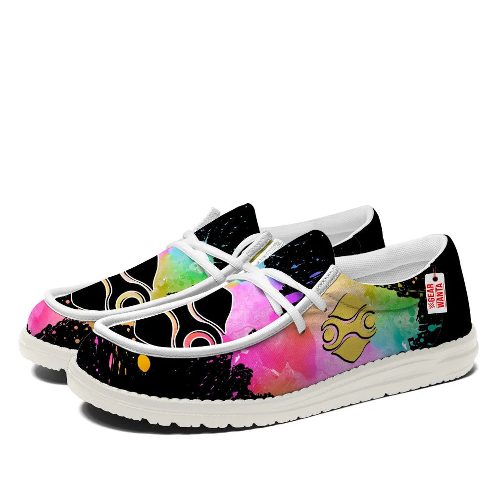 Gerudo Symbol Canvas Loafer Shoes