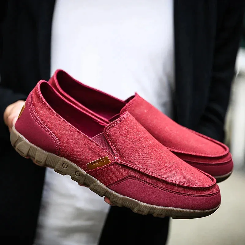 GIOVANNI CANVAS SLIP-ON LOAFER