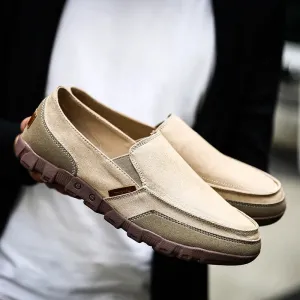 GIOVANNI CANVAS SLIP-ON LOAFER
