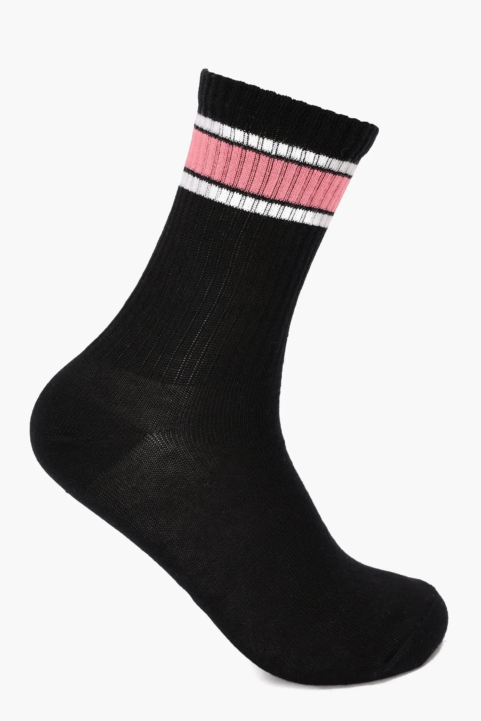 Girly Socks with Stripes - 3 Pairs