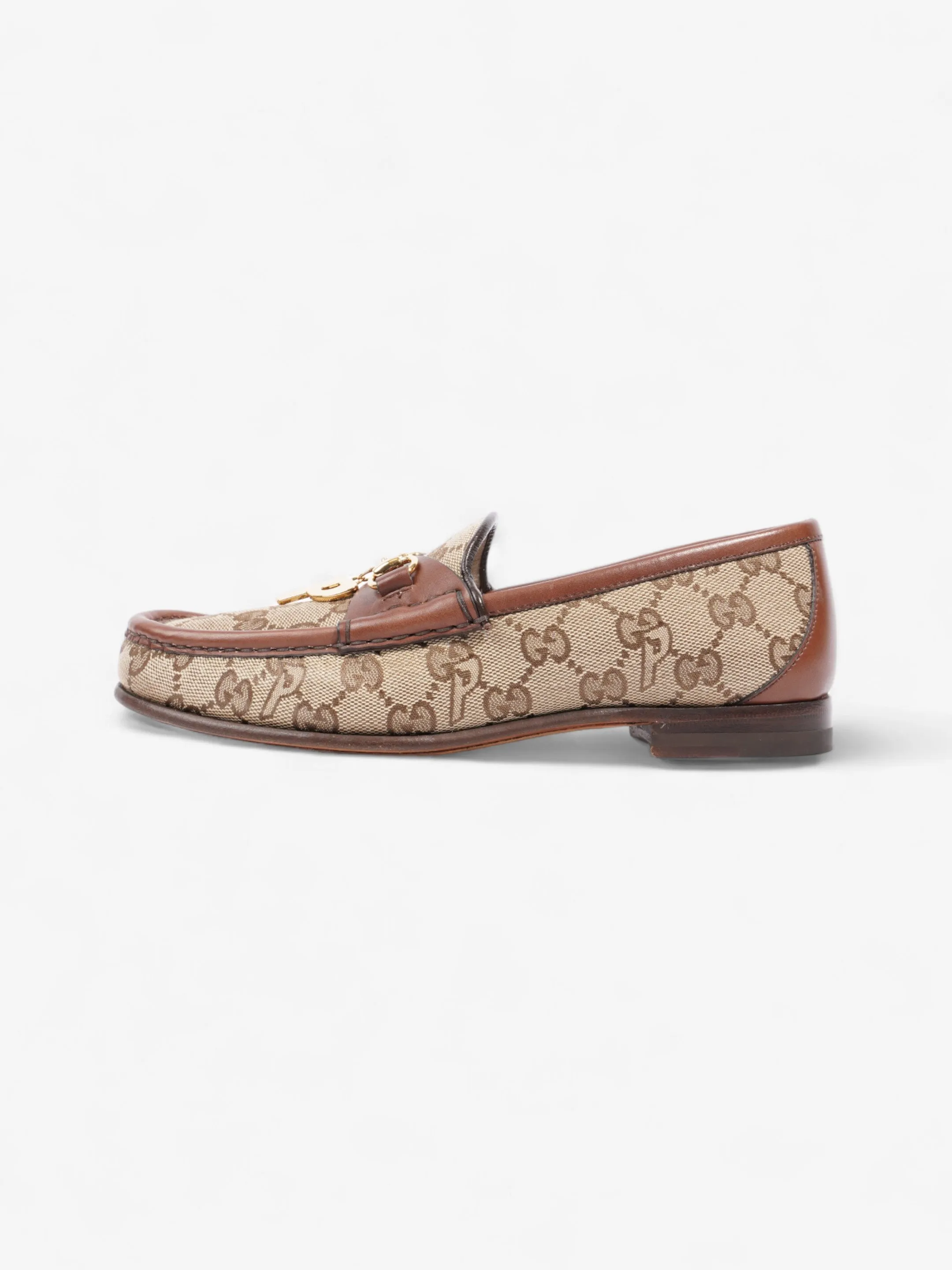 Gucci x Palace Horsebit P Charm Loafer GG Supreme / Brown Canvas EU 35.5 UK 2.5