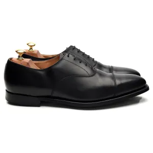 'Hallam' Black Leather Oxford UK 10 E