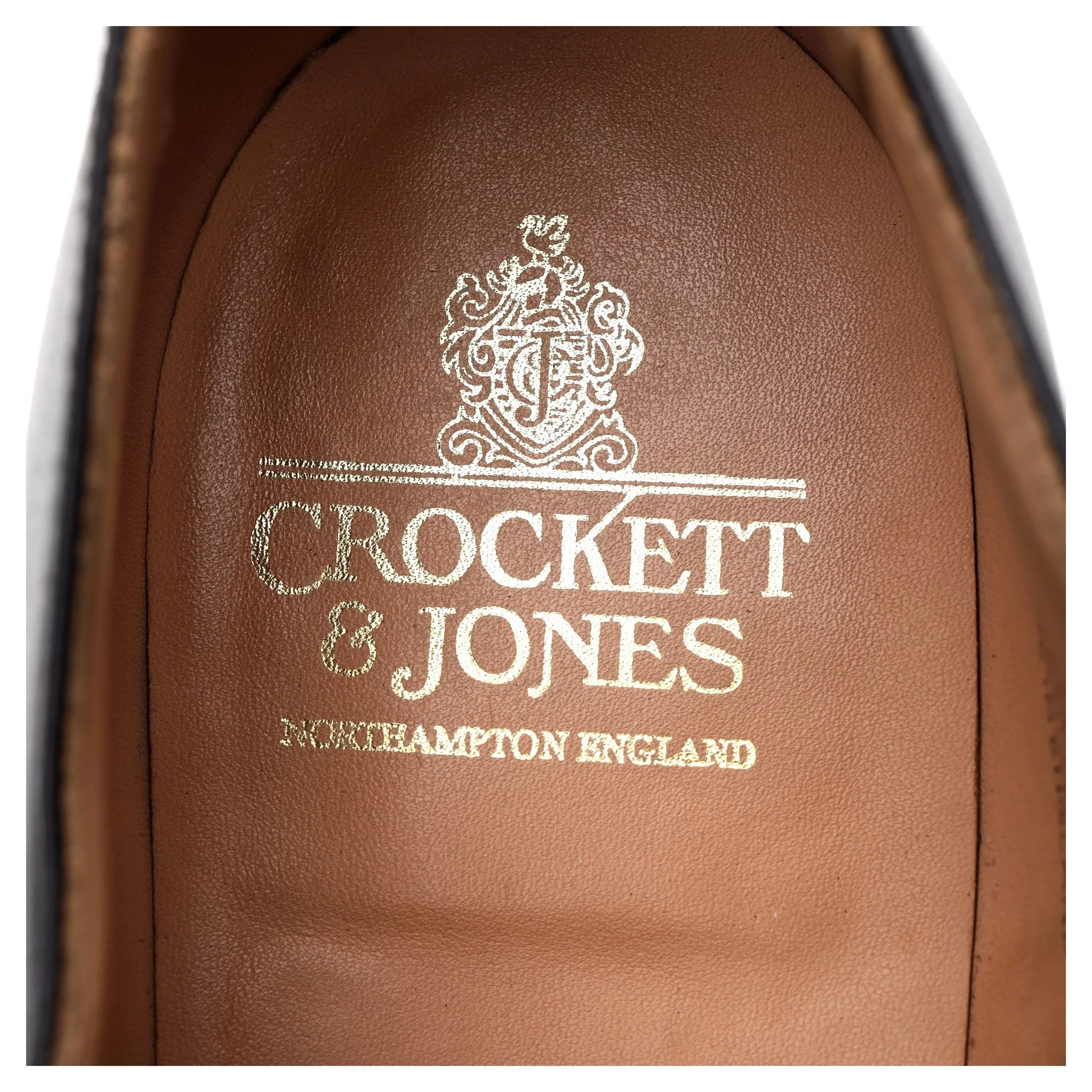 'Hallam' Black Leather Oxford UK 10 E