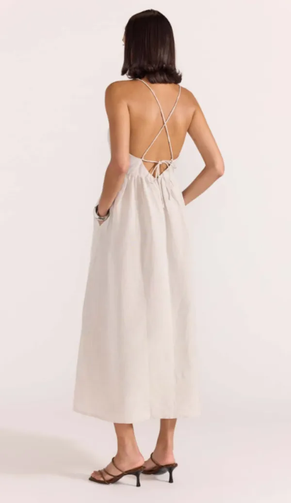 Harper Sundress Natural Marle