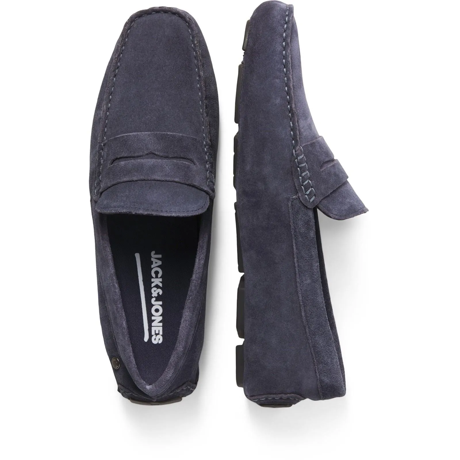 Jack & Jones Men Classic Slip On Shoes - Jensen Loafer - 3 Colours, 7-12