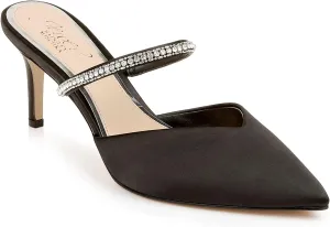 Jewel Badgley Mischka Jan Strappy Pointed Toe Stiletto