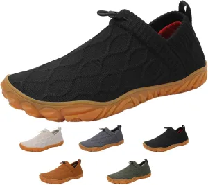 Joyoasis Water Shoes, Joyoasis Water Sneaker Shoes, Knitted Slip-on Shoes Men's Barefoot Trail Running Shoes Hike Shoes