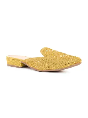 Khadim Flat Loafer Mule Slip On Sandal for Women