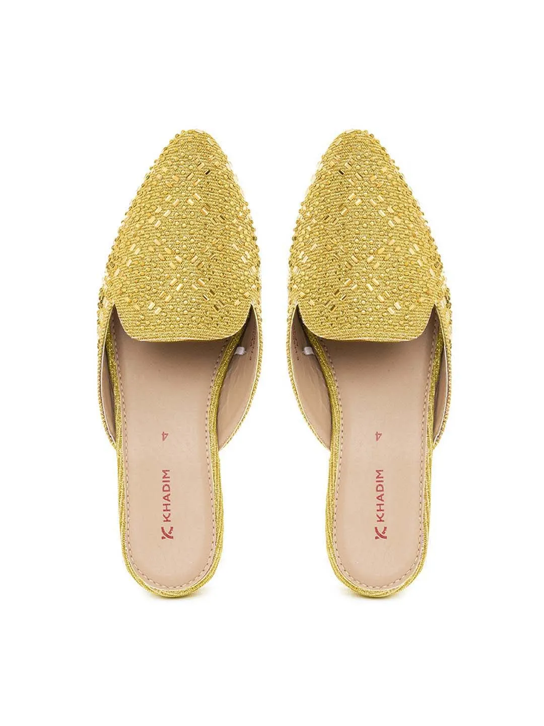 Khadim Flat Loafer Mule Slip On Sandal for Women