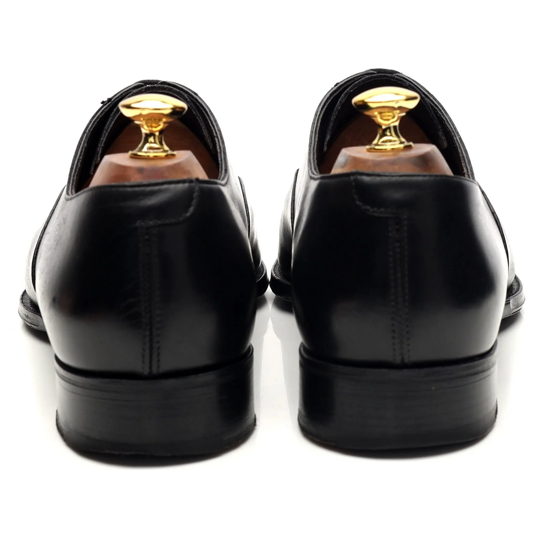 Kingsman Black Leather Oxford UK 10 E