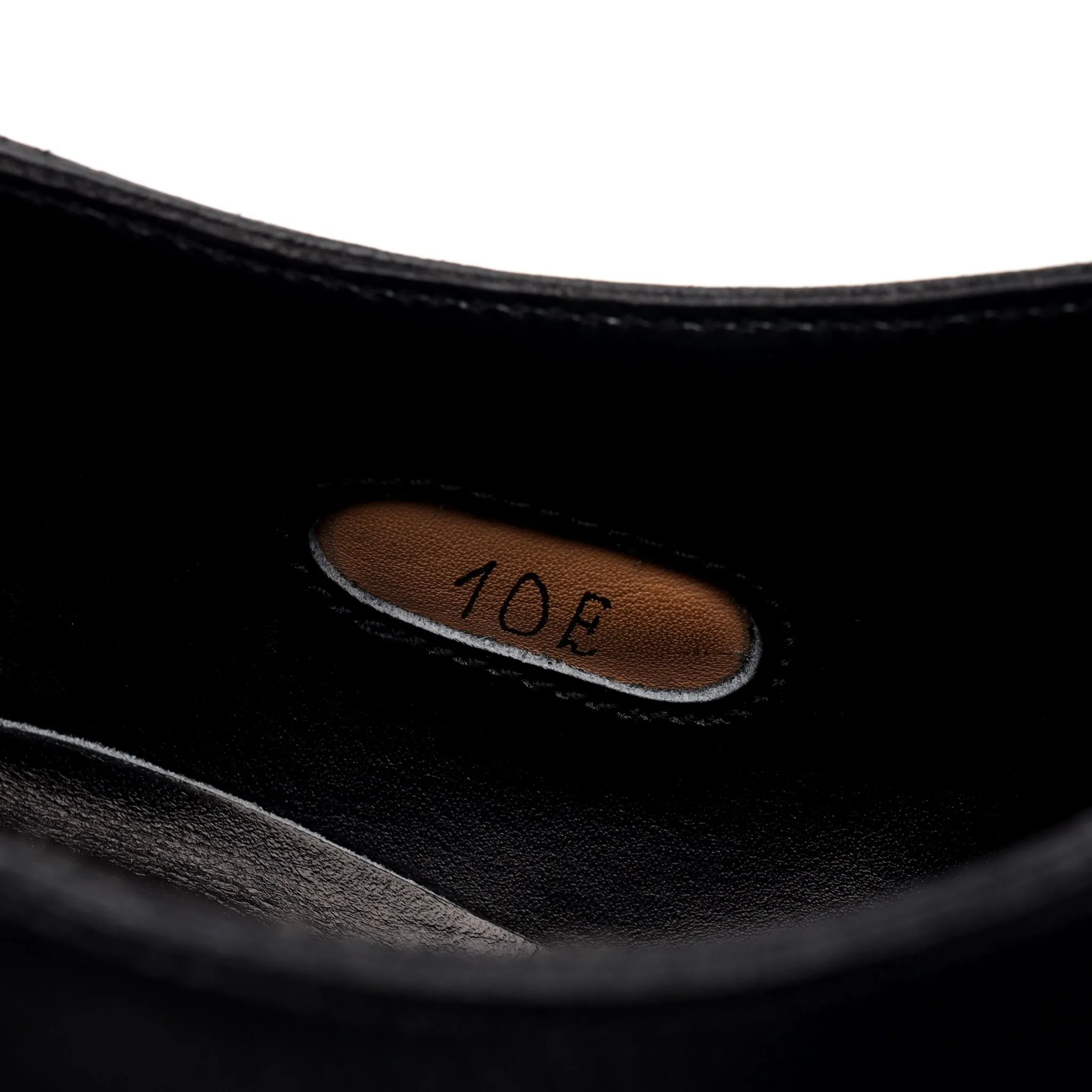 Kingsman Black Leather Oxford UK 10 E
