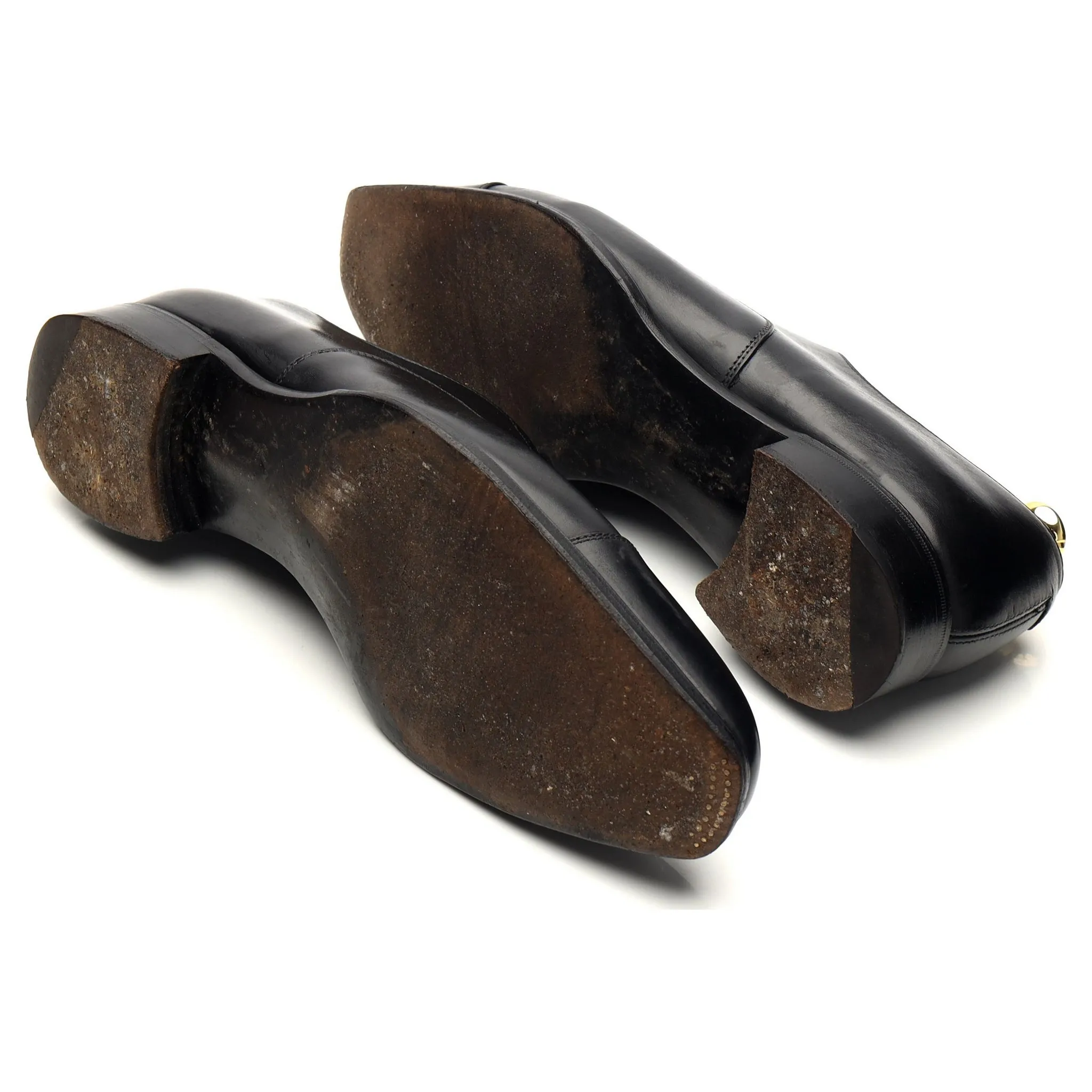 Kingsman Black Leather Oxford UK 10 E