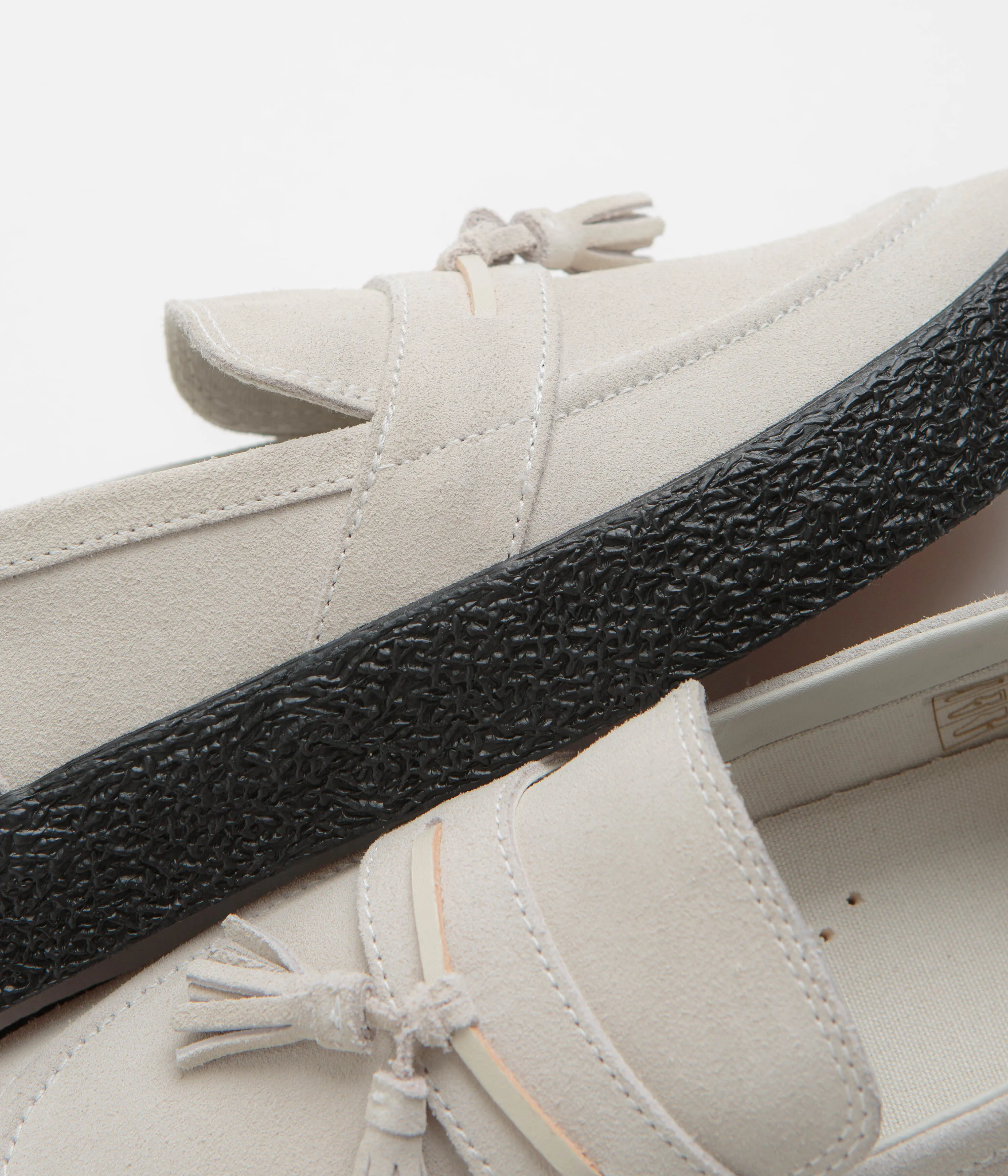 Last Resort AB VM005 Loafer Shoes - White / Black