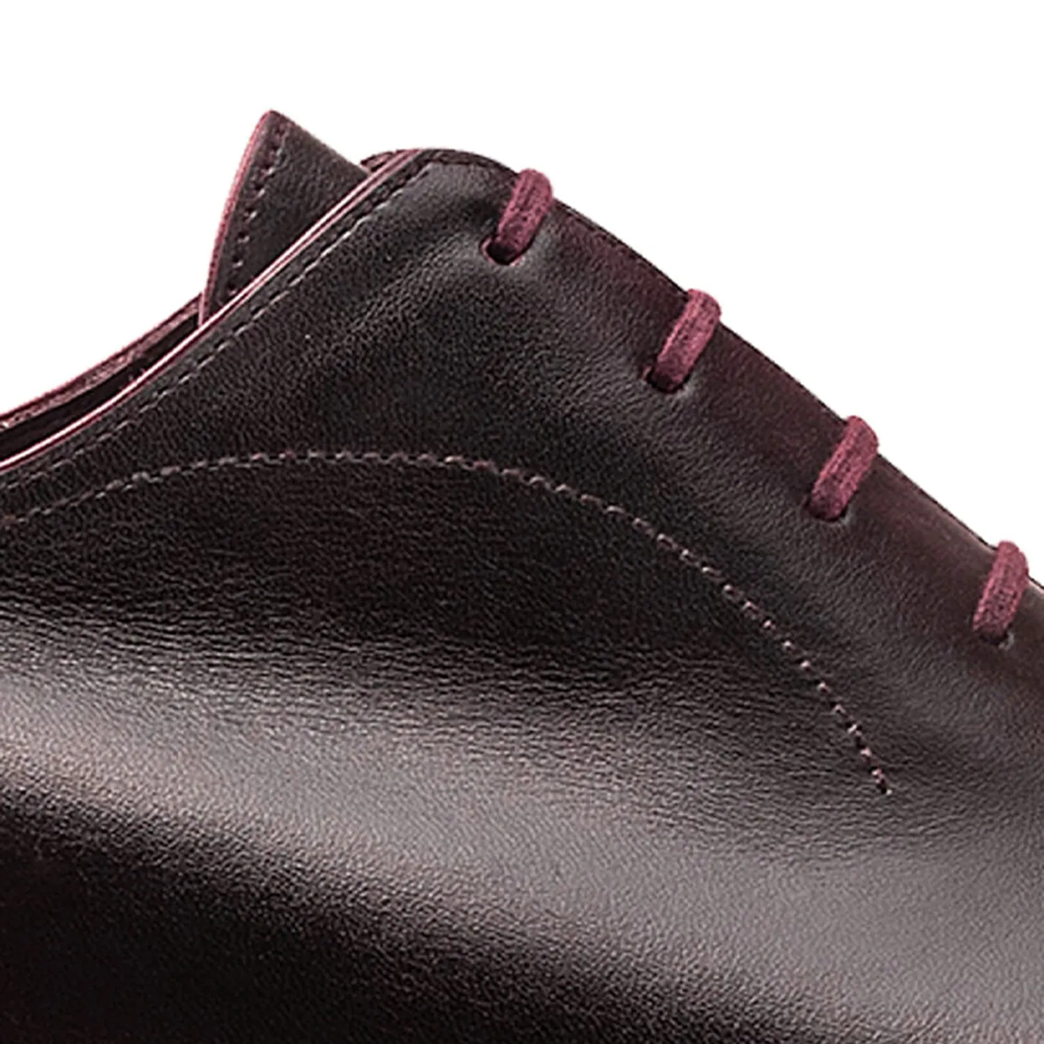 LIE DE VIN CASANOVA CALF LEATHER SHOES