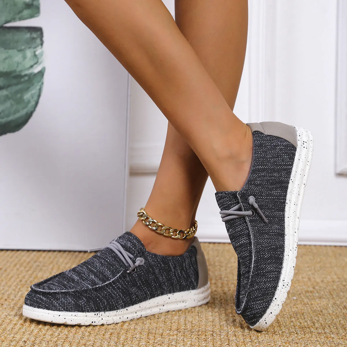 Loafer Canvas Shoes
