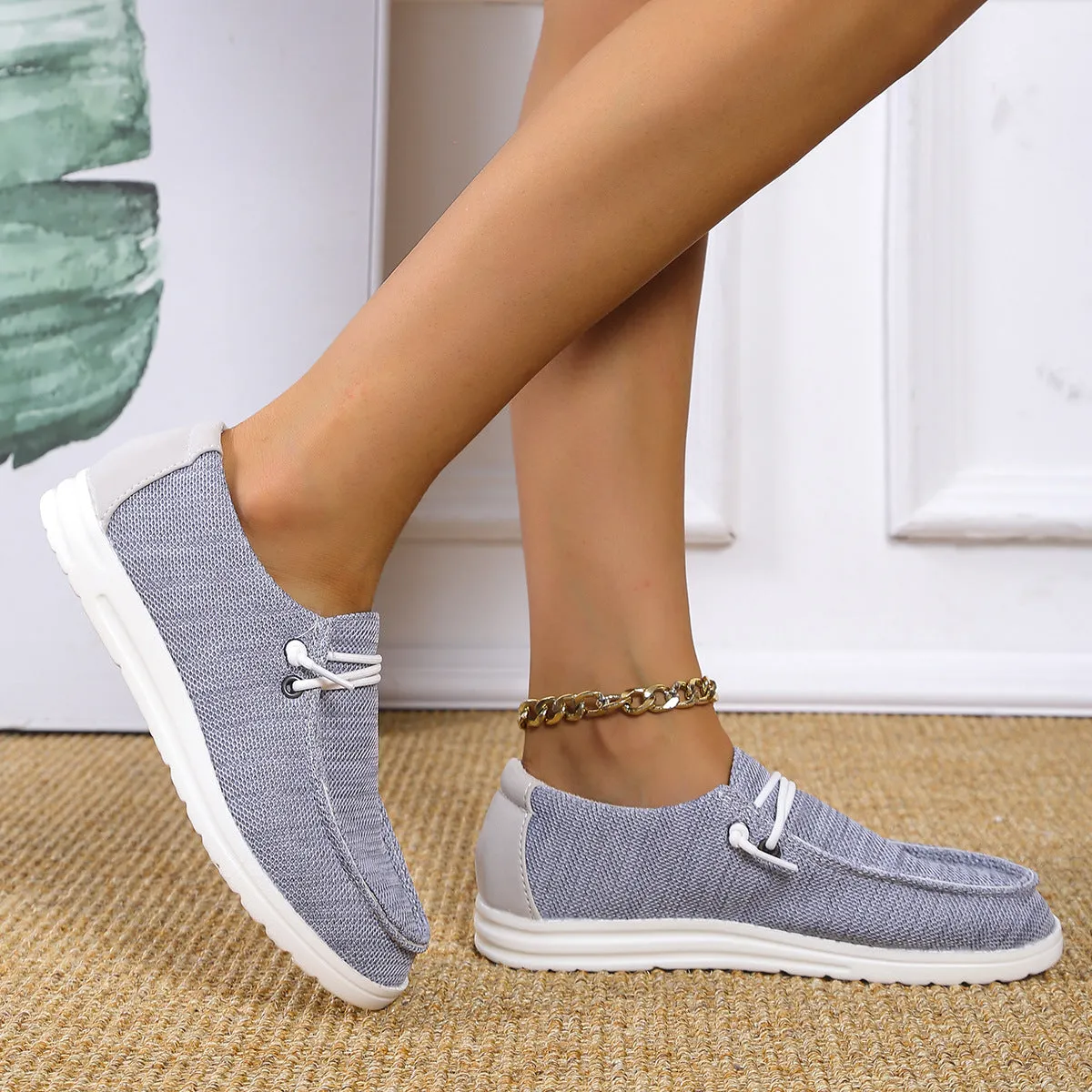 Loafer Canvas Shoes
