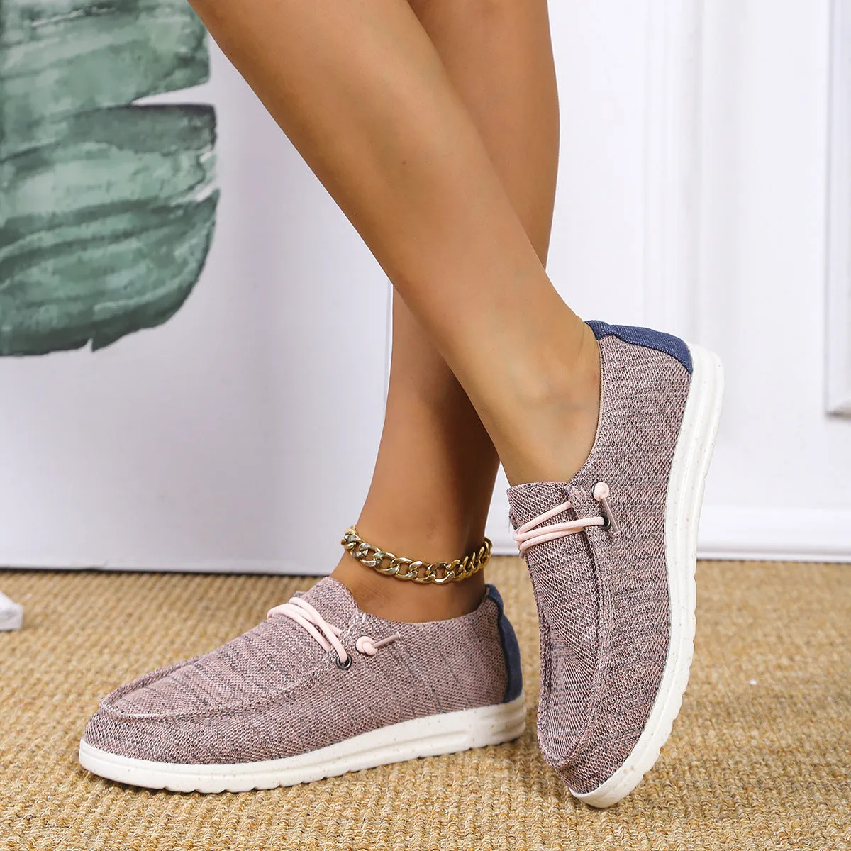 Loafer Canvas Shoes