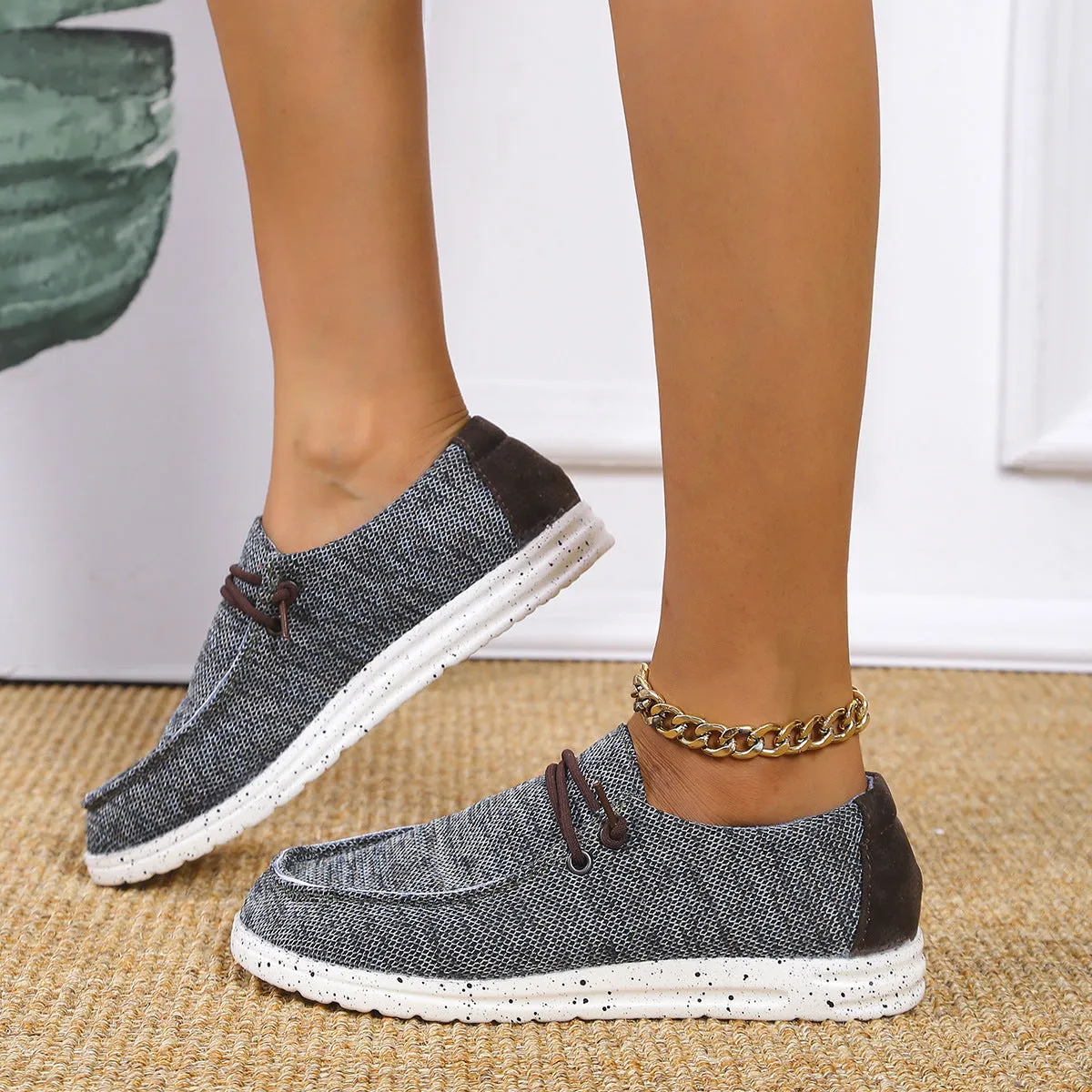 Loafer Canvas Shoes