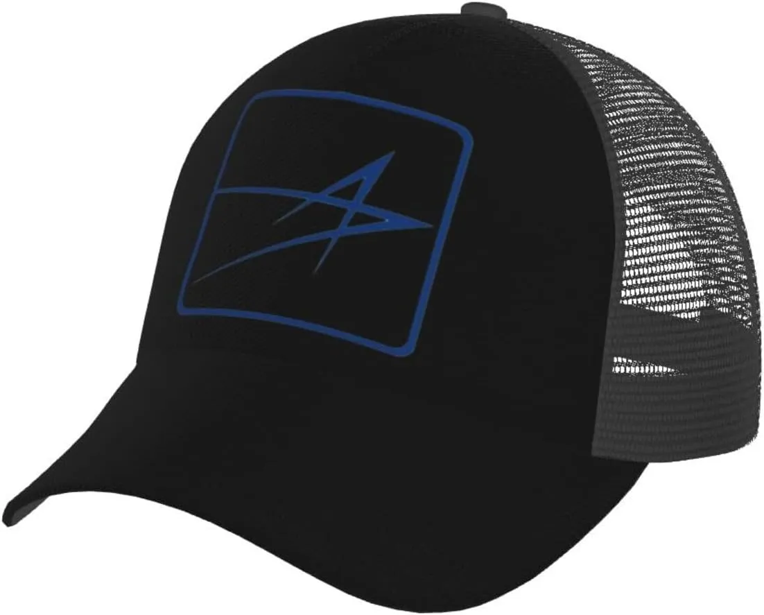 Lockheed Martin Curved Brim Mesh Baseball Cap Casual Sun Hat for Unisex