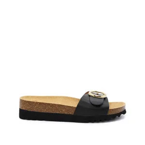 Malibu' Mule Women's Casual Sandals - Black