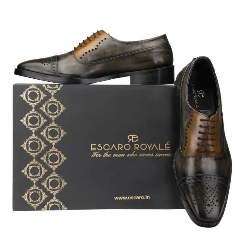 Marvin Medallion Captoe Oxfords