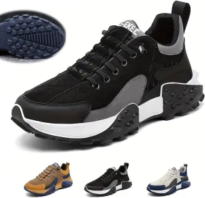 Men's Orthopedic Comfort Sneakers 2024 Waterproof Breathable Walking Tennis Comfortable Wide Shoes Slip on Sneaker