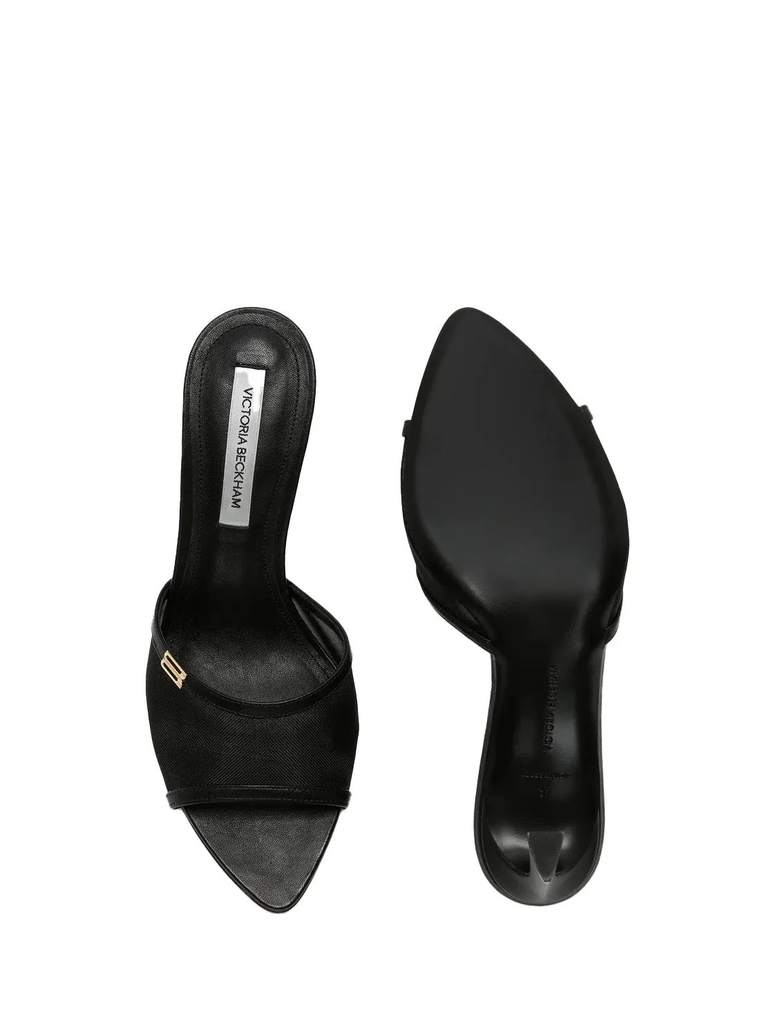 Mesh Mule in Black