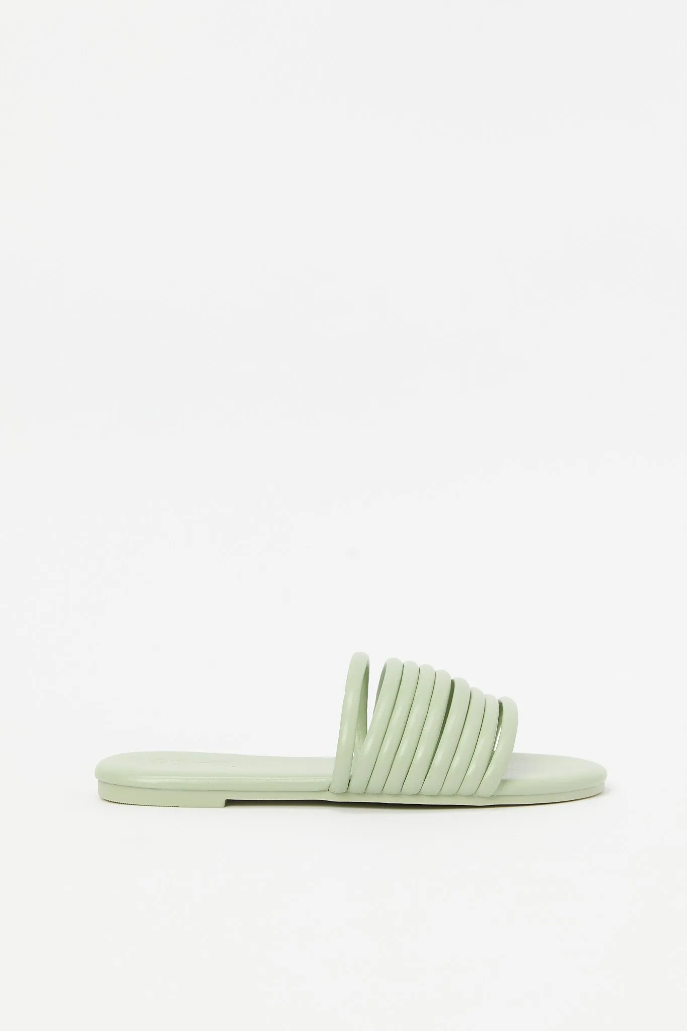 Mint Green Strappy Mule