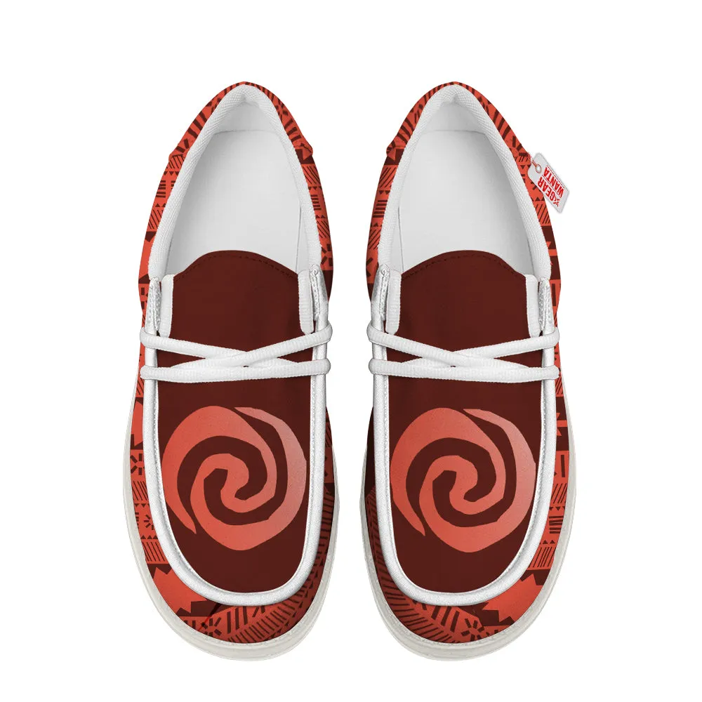 Moana Cosplay Canvas Loafer Shoes