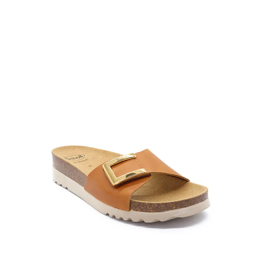 Monterey Mule Women's Casual Sandals - Cognac