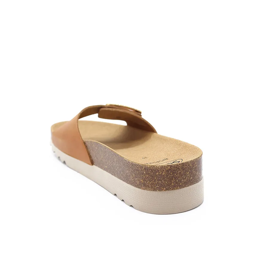 Monterey Mule Women's Casual Sandals - Cognac