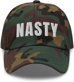 Nasty Hat Slang Girls Be Nasty Gal Dad Cap Embroidered Dad Hat Baseball Cap