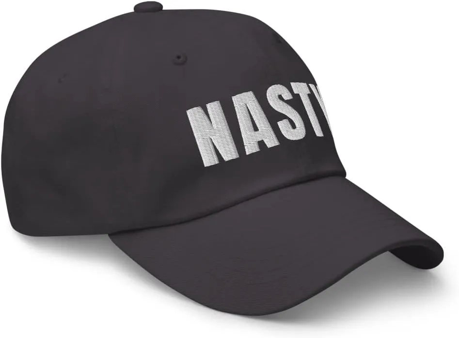 Nasty Hat Slang Girls Be Nasty Gal Dad Cap Embroidered Dad Hat Baseball Cap