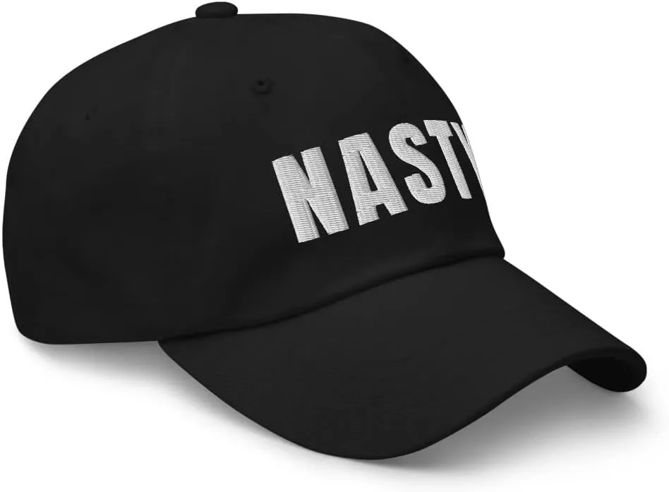 Nasty Hat Slang Girls Be Nasty Gal Dad Cap Embroidered Dad Hat Baseball Cap