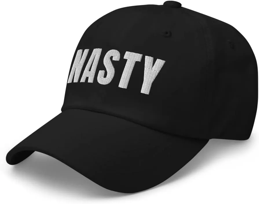 Nasty Hat Slang Girls Be Nasty Gal Dad Cap Embroidered Dad Hat Baseball Cap
