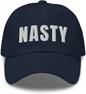 Nasty Hat Slang Girls Be Nasty Gal Dad Cap Embroidered Dad Hat Baseball Cap