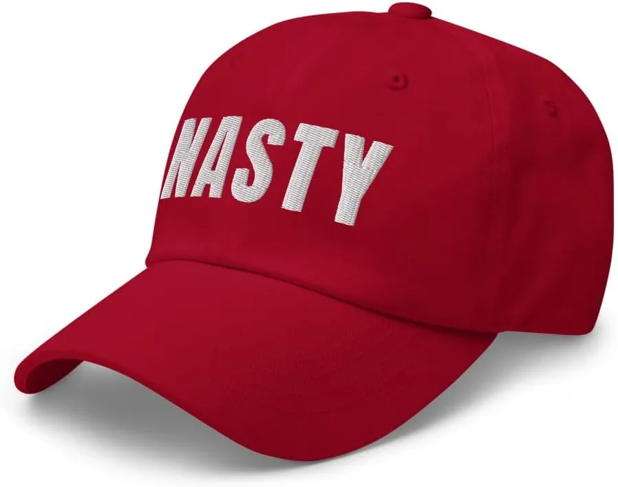 Nasty Hat Slang Girls Be Nasty Gal Dad Cap Embroidered Dad Hat Baseball Cap