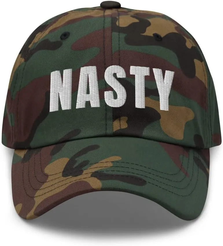Nasty Hat Slang Girls Be Nasty Gal Dad Cap Embroidered Dad Hat Baseball Cap