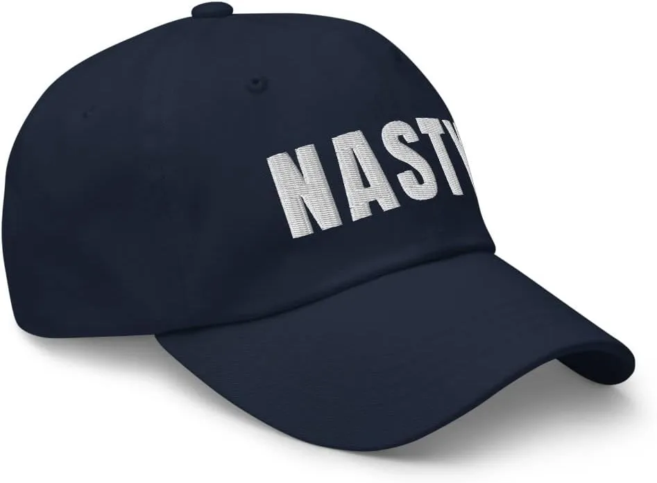Nasty Hat Slang Girls Be Nasty Gal Dad Cap Embroidered Dad Hat Baseball Cap