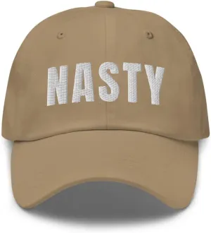 Nasty Hat Slang Girls Be Nasty Gal Dad Cap Embroidered Dad Hat Baseball Cap