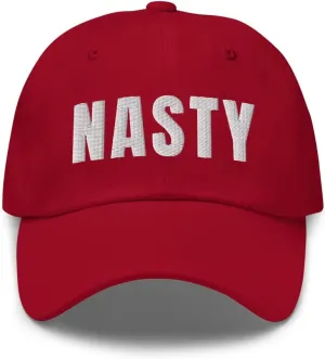 Nasty Hat Slang Girls Be Nasty Gal Dad Cap Embroidered Dad Hat Baseball Cap