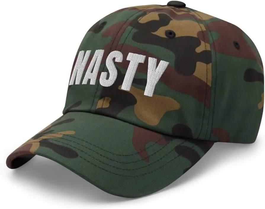 Nasty Hat Slang Girls Be Nasty Gal Dad Cap Embroidered Dad Hat Baseball Cap