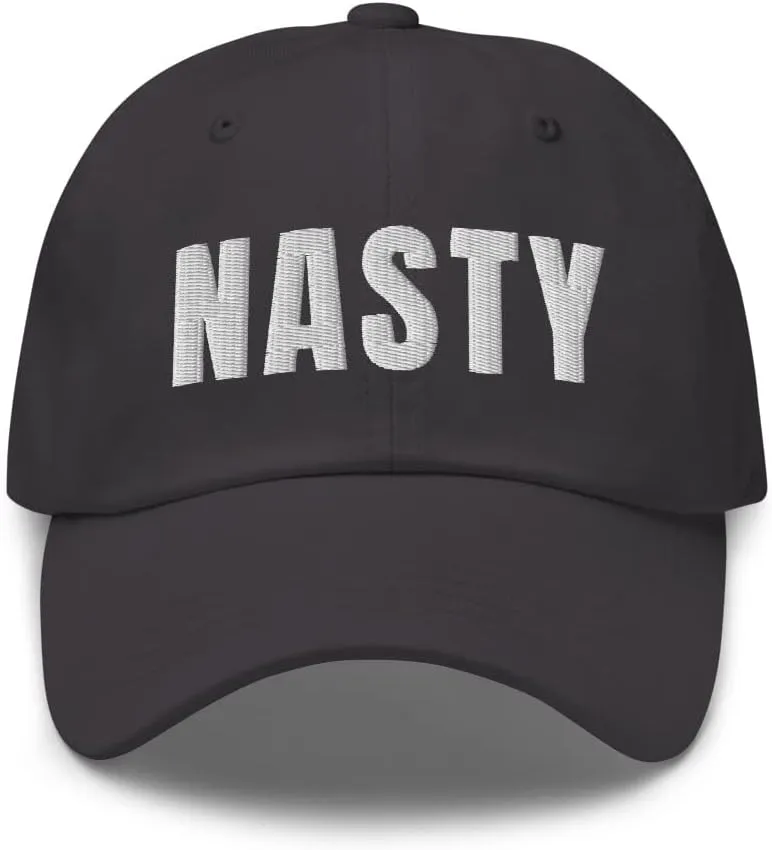Nasty Hat Slang Girls Be Nasty Gal Dad Cap Embroidered Dad Hat Baseball Cap